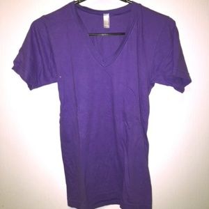 American Apparel Unisex Tri-Blend V-Neck T-Shirt